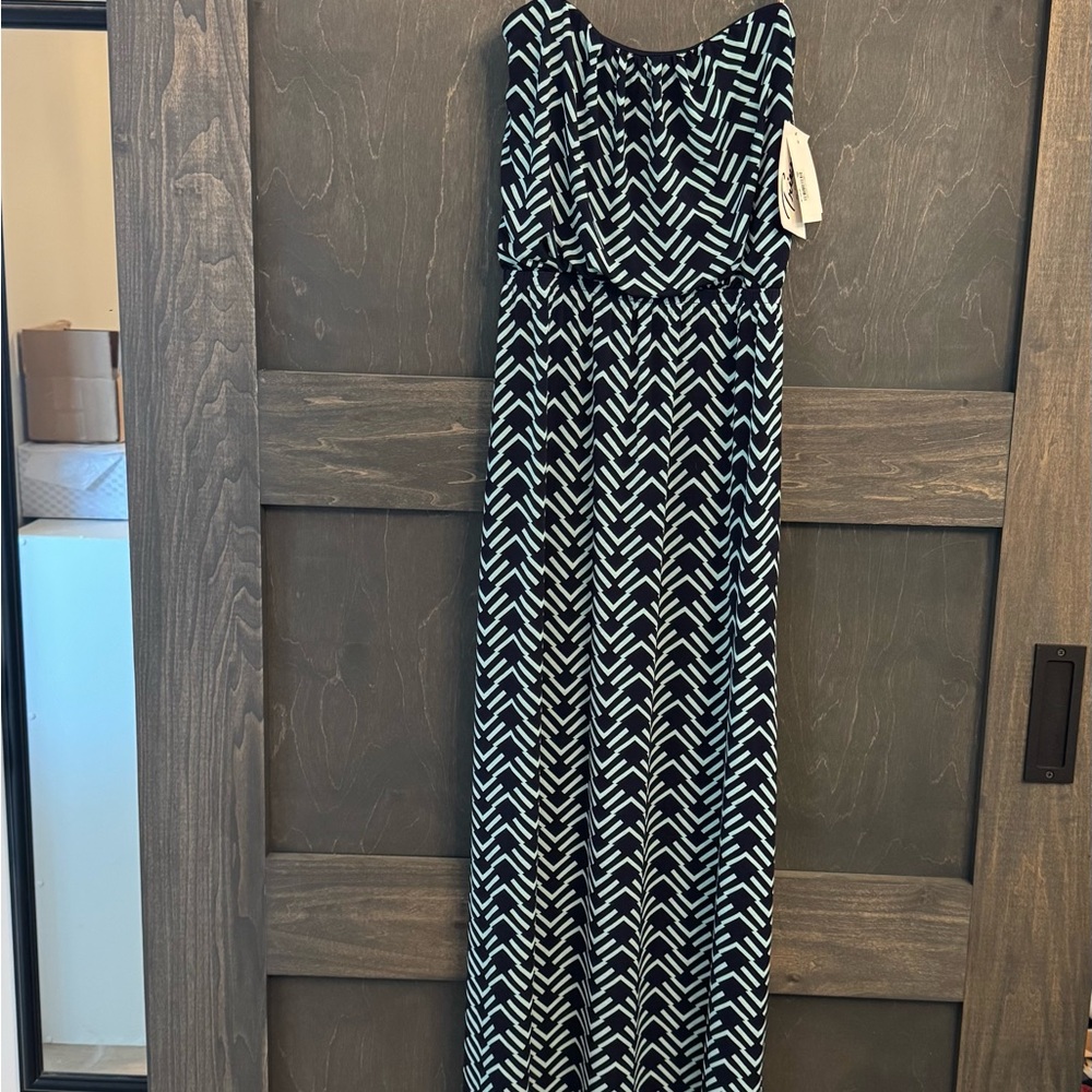 Trixxi Strapless Maxi Sundress, Medium, NWT